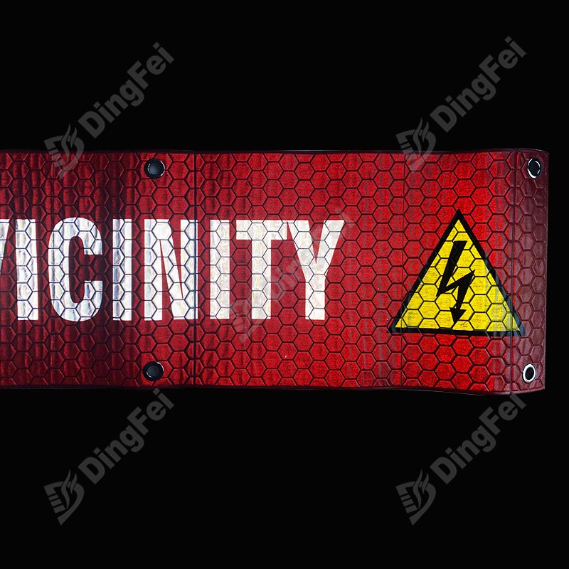 Reflective Roll Up Banner Sign - 